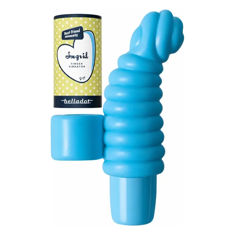 Bild 1 för Belladot Ingrid Finger Vibrator, blå