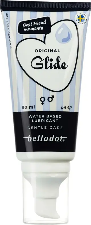 Produktfoto för Belladot Lubricant Water Based Original 80 ml