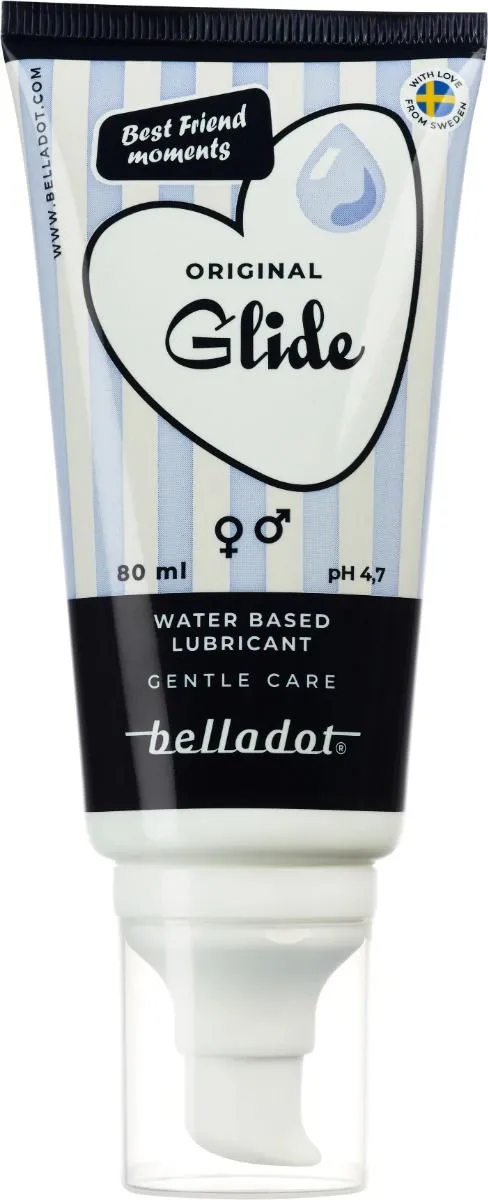 Alternativ bild 0 för Belladot Lubricant Water Based Original 80 ml