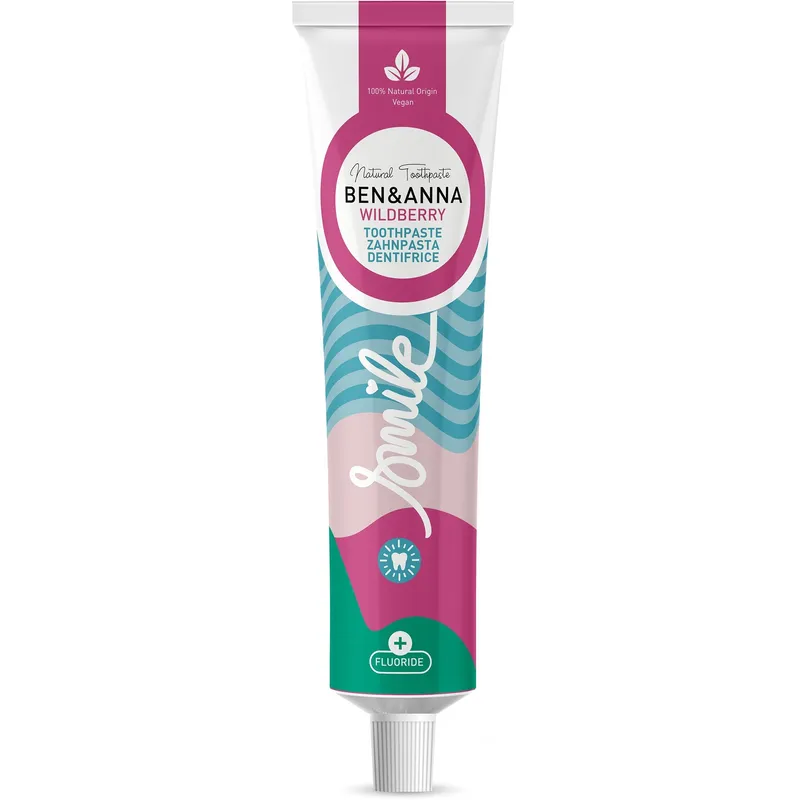Bild 1 för Ben & Anna Dental Care Toothpaste Wild Berry 75 ml