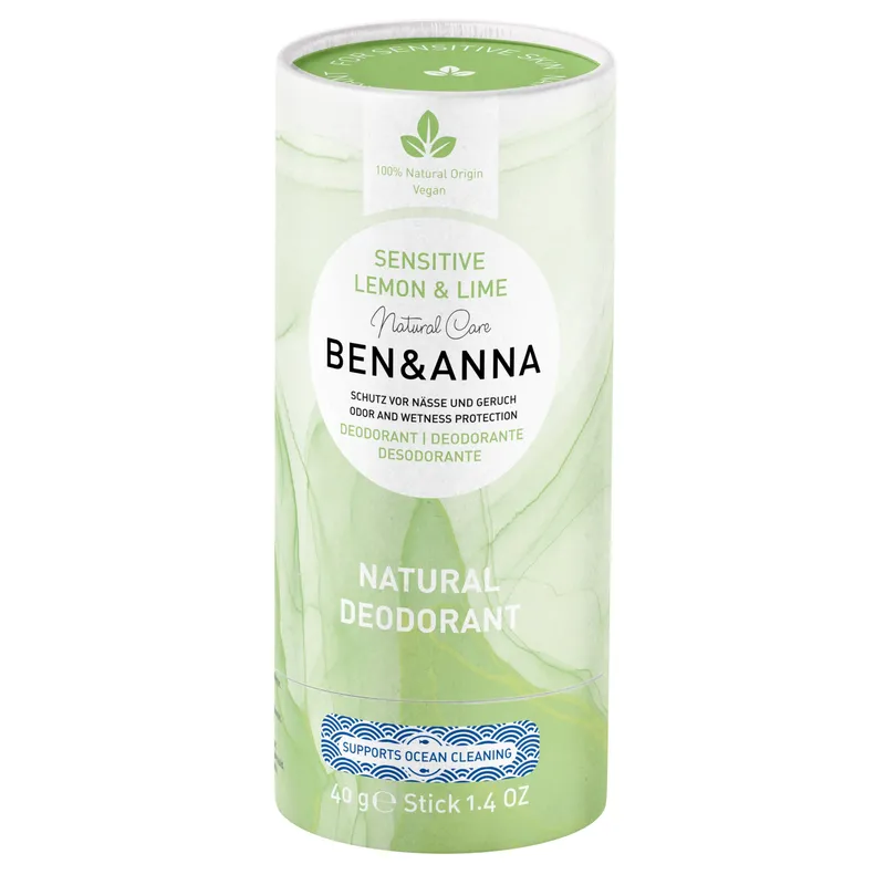 Alternativ bild 0 för Ben & Anna Deodorant Sensitive Lemon & Lime  40 g