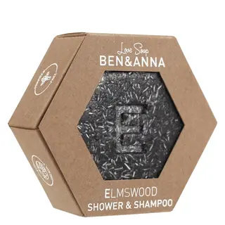 Produktfoto för Ben & Anna Elm Wood Shower & Shampoo 60 g
