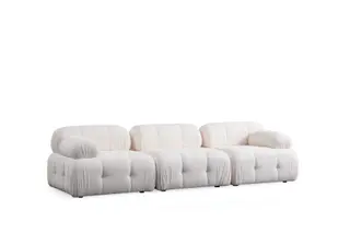 Produktfoto för Bengul Soffa 3-sits - Vit