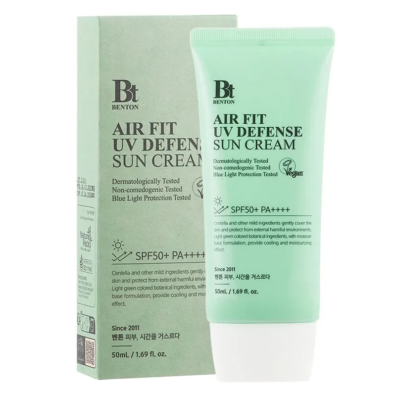 Bild 2 för Benton Air Fit UV Defens Sun Cream SPF 50+/PA++++