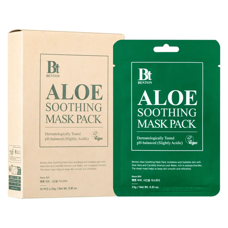 Bild 2 för Benton Aloe Soothing Mask Pack 23 g