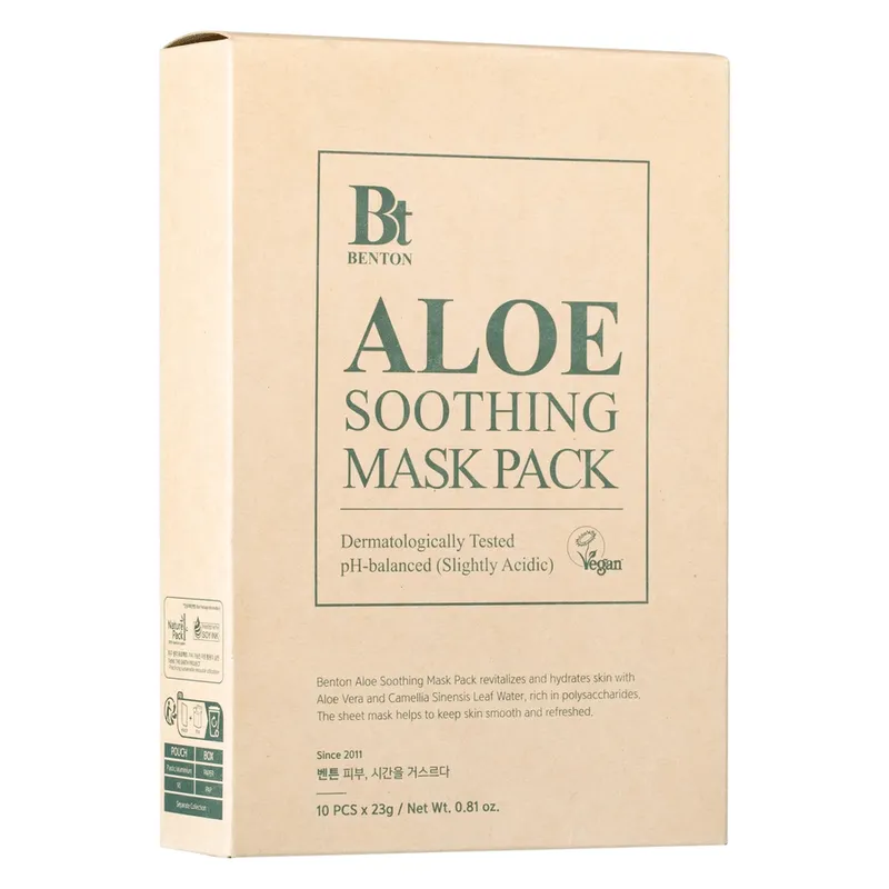 Bild 3 för Benton Aloe Soothing Mask Pack 23 g