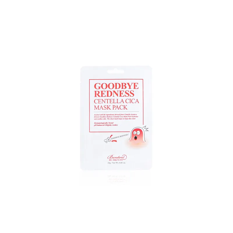 Bild 2 för Benton Goodbye Redness Centella Mask 23 g