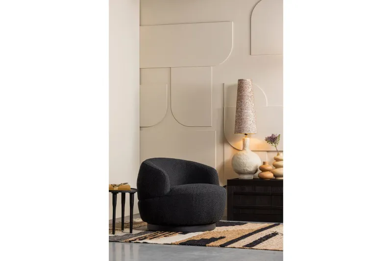 Bild 2 för BEPUREHOME Liberal matta, rektangul&auml;r - naturmelerad jute och bomull (170x240)