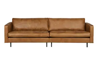 Produktfoto för BEPUREHOME Rodeo 3-sits soffa - konjaktyg