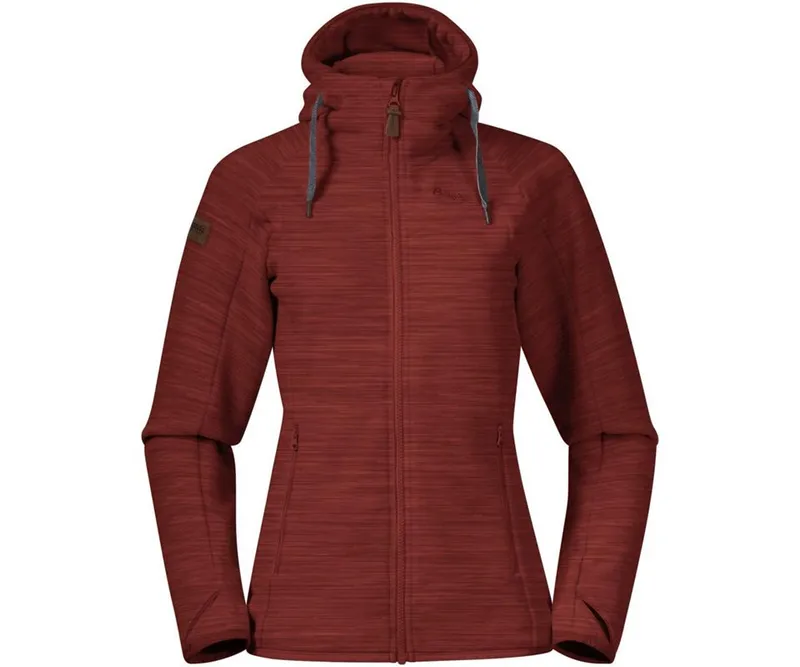 Alternativ bild 0 för Bergans Hareid Fleece Jacket Women Chianti Red