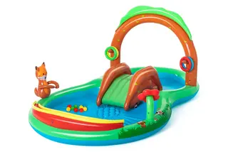Produktfoto för Bestway 53093, Uppblåsbar pool, 214 l, 8-formad, 2 År, PVC, Multifärg