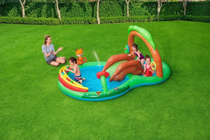 Bild 2 för Bestway 53093, Uppblåsbar pool, 214 l, 8-formad, 2 År, PVC, Multifärg