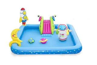 Produktfoto för Bestway 53126, Pool med ram, Rektangulär, 2 År, Blå