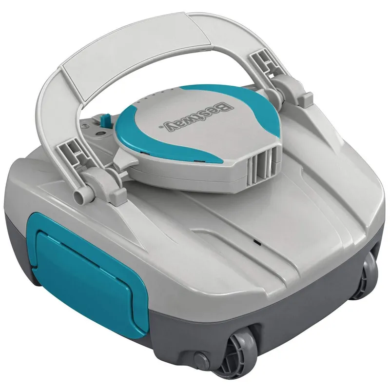 Bild 2 för Bestway 58864, Poolrengöringsrobot, Simbassäng, Blå, Grå, Ovanmarkspool, 1,5 l, 18 m²