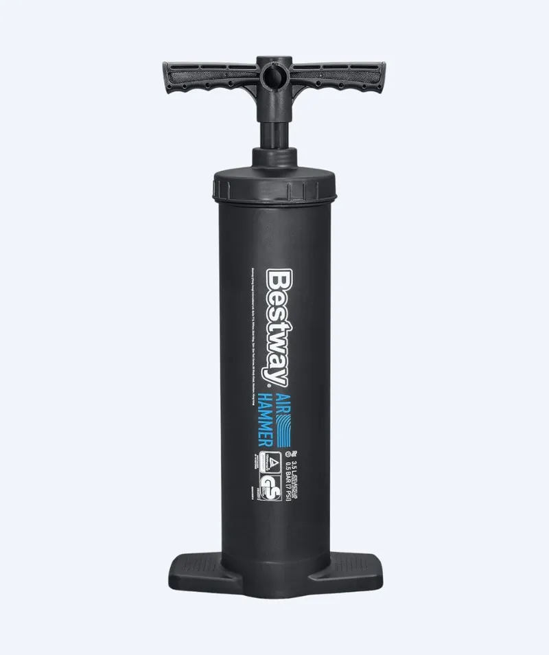 Alternativ bild 0 för Bestway 62030, Golvluftpump, uppblåsbar, svart, 3,5 l/cykel, 480 mm, 935 g