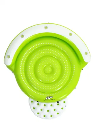 Produktfoto för Bestway Badmadrass Hydro-Force 275x255x65 cm grön