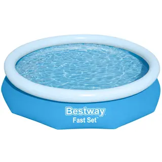 Produktfoto för Bestway Fast Set Familjepool med filterpump (305 x 66 cm)