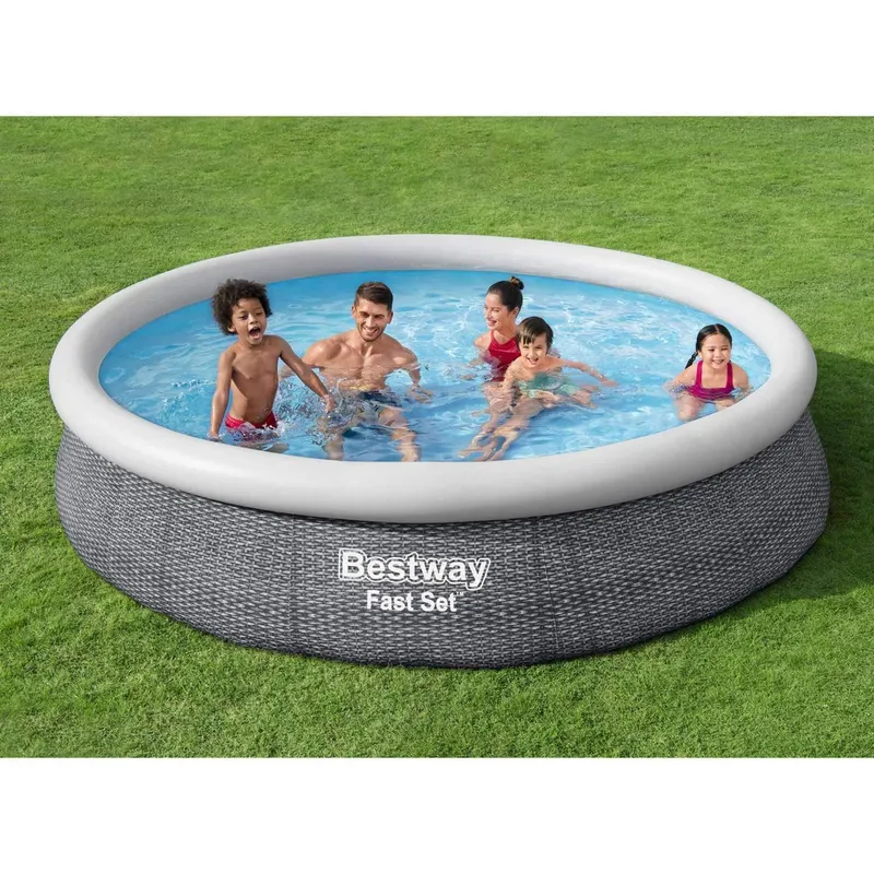 Bild 2 för Bestway® Fast Set™ Round Inflatable Pool Set 3.66 m x 76 cm 5.377 L