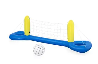 Produktfoto för Bestway Volleybollset till pool (Blå/Gul)