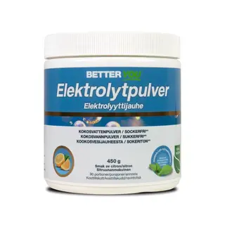 Produktfoto för BETTER YOU Better You Elektrolytpulver Citron 450 g