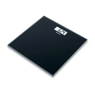 Produktfoto för Beurer Badrumsvåg GS 10 glas svart