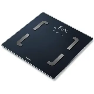 Produktfoto för Beurer BF 880 WIFI Analyser Vägningsvåg Vågområde=180 kg Svart