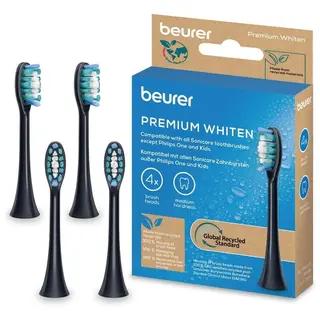 Produktfoto för Beurer Sonic Premium Whiten Brush Heads Refill 4 st