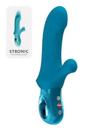 Produktfoto för Bi Stronic Curve Thrusting Rabbit Pulsator Aqua