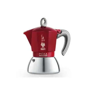 Produktfoto för BIALETTI MOKA INDUCTION RØD 4 KOP EDITION 2.0