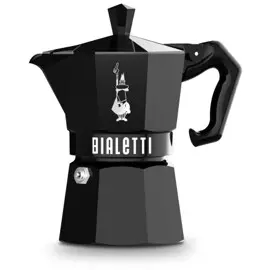 Produktfoto för Bialetti Mokabryggare 3 koppar, svart