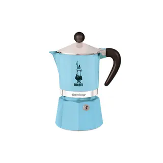 Produktfoto för Bialetti Rainbow, 0,13 l, Gjuten aluminium, Termoplast, Blå, 170 mm, 7,2 cm