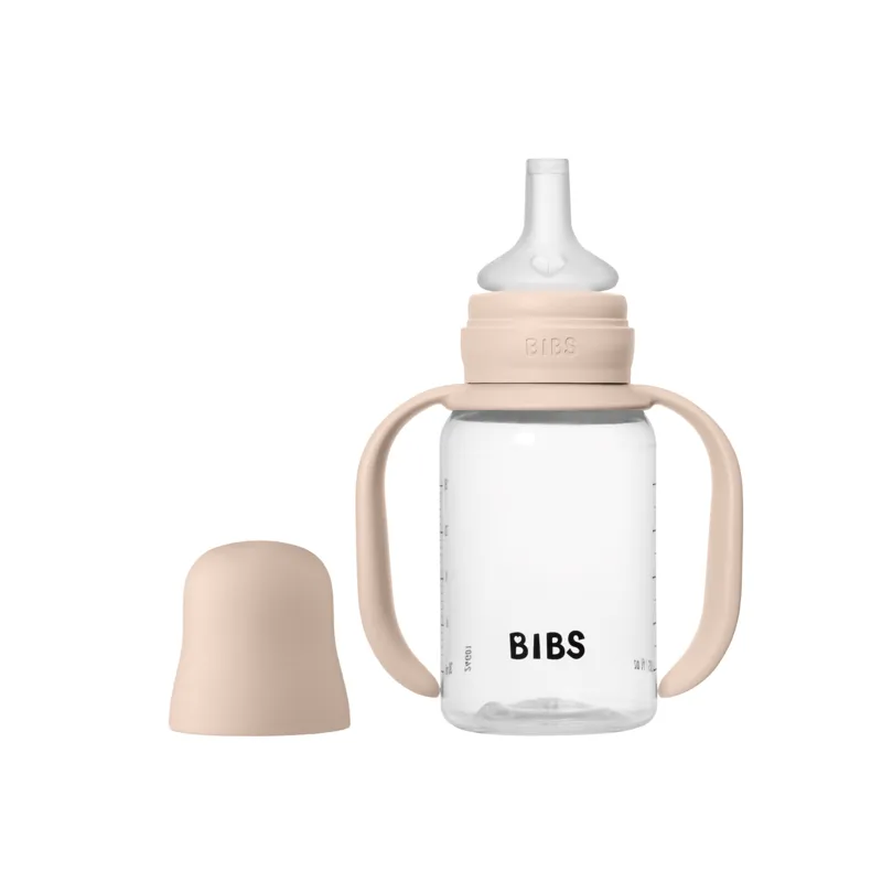 Bild 1 för BIBS Baby Sippy Bottle Spout Silicone Blush 150 ml 1-pack