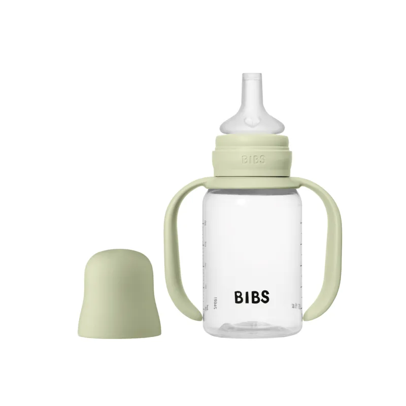 Bild 1 för BIBS Baby Sippy Bottle Spout Silicone Sage 150 ml 1-pack