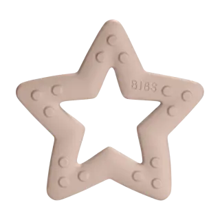 Produktfoto för BIBS bitleksak stjärna, blush