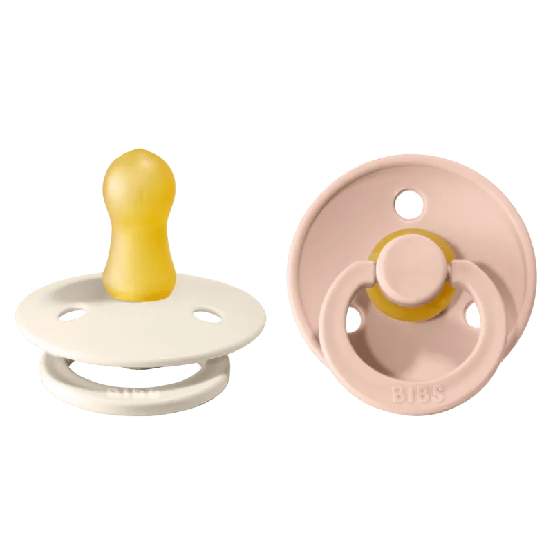 Bild 1 för BIBS Colour Ivory/Blush strl. 1 (0-6 månader) 2-pack