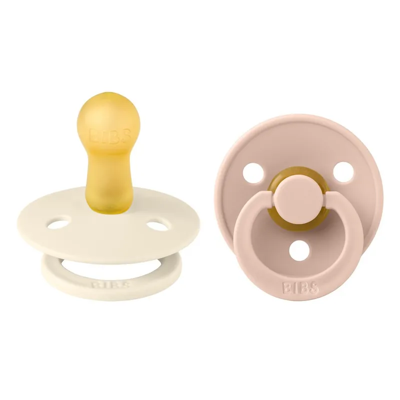 Bild 1 för BIBS Colour Ivory/Blush strl. 2 (6-18 månader) 2-pack