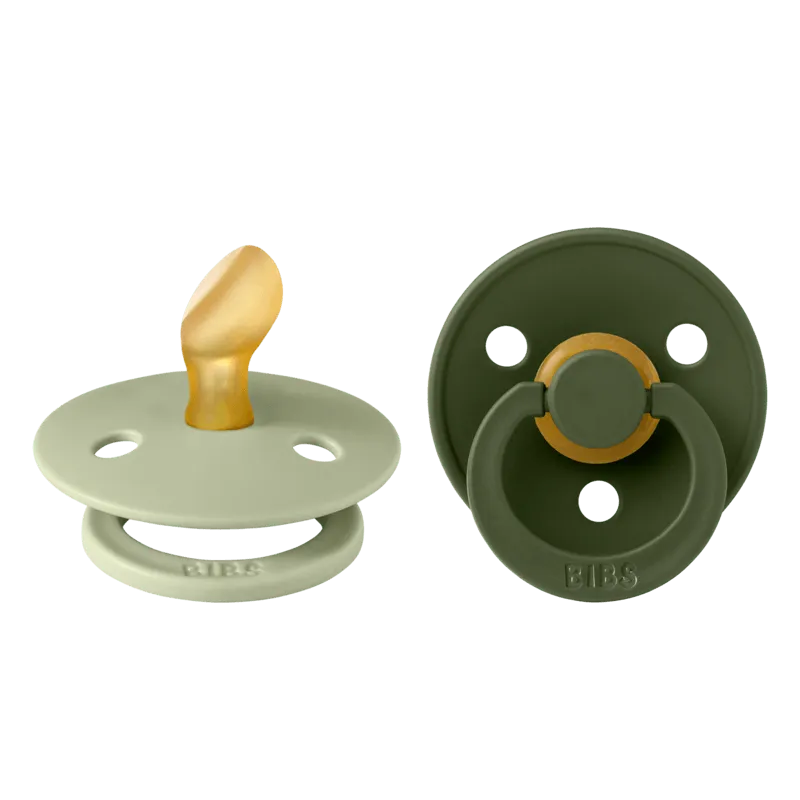 Bild 1 för BIBS Colour Latex Size 1 Anatomical Sage/Hunter Green 2-pack