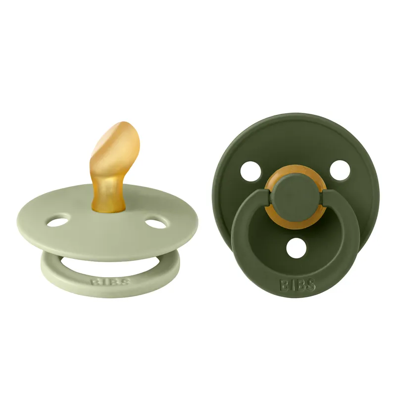 Bild 2 för BIBS Colour Latex Size 1 Anatomical Sage/Hunter Green 2-pack