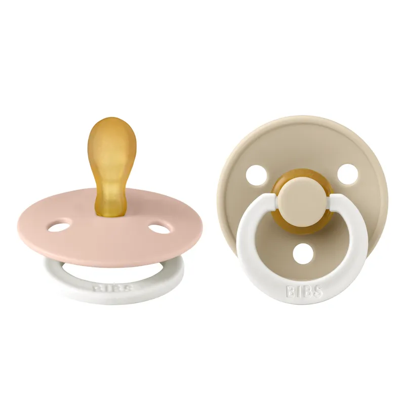 Bild 2 för BIBS Colour Latex Size 1 Symmetric Blush GLOW/Vanilla GLOW 2-pack
