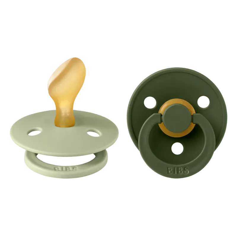 Bild 1 för BIBS Colour Latex Size 2 Anatomical Sage/Hunter Green 2-pack