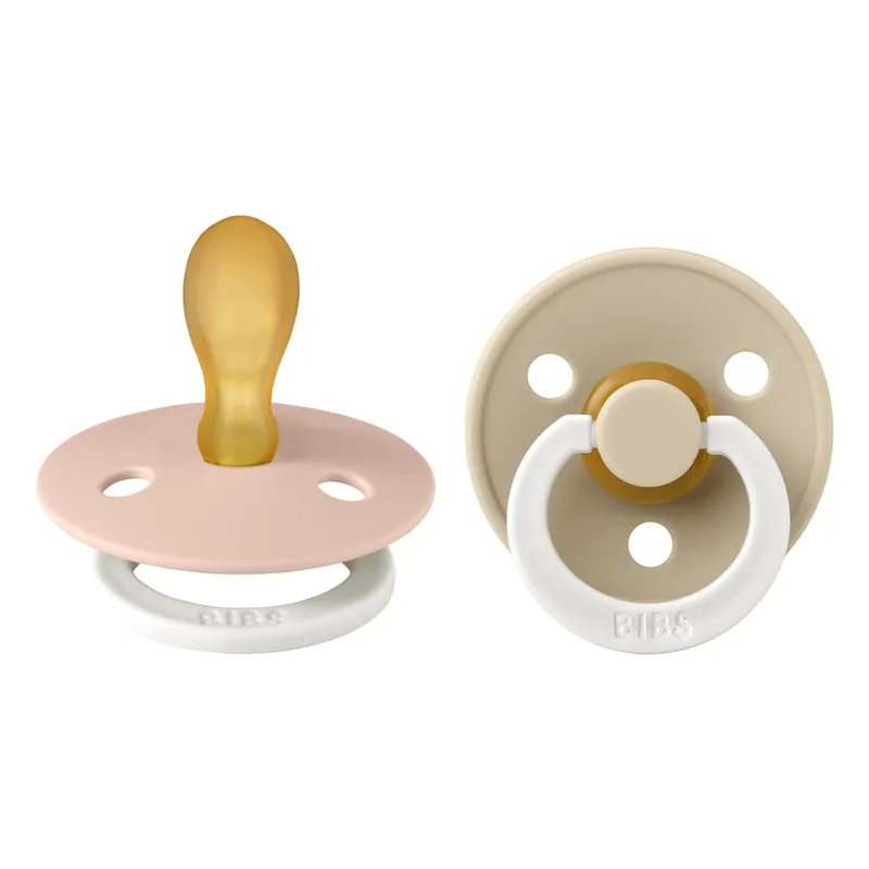 Bild 2 för BIBS Colour Latex Size 2 Symmetric Blush GLOW/Vanilla GLOW 2-pack