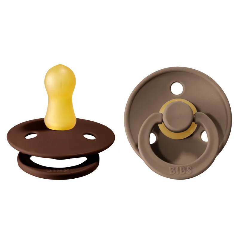 Bild 2 för BIBS Colour Nappar Mocha/Dark Oaka strl. 1 (0-6 månader) 2-pack