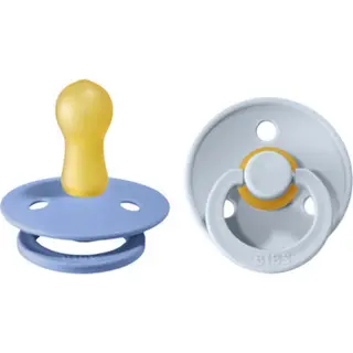 Produktfoto för BIBS Colour Sky Blue/Baby Blue strl. 2 (6-18 månader) 2-pack
