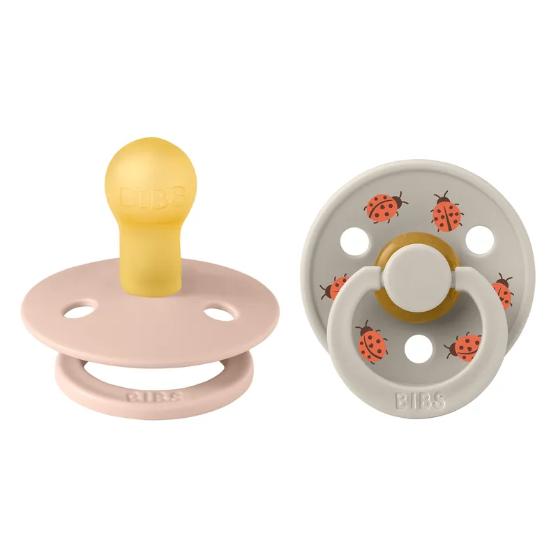 Bild 2 för BIBS Colour Studio Latexnapp 2-pack Size 1 Ladybug (Blush Mix)