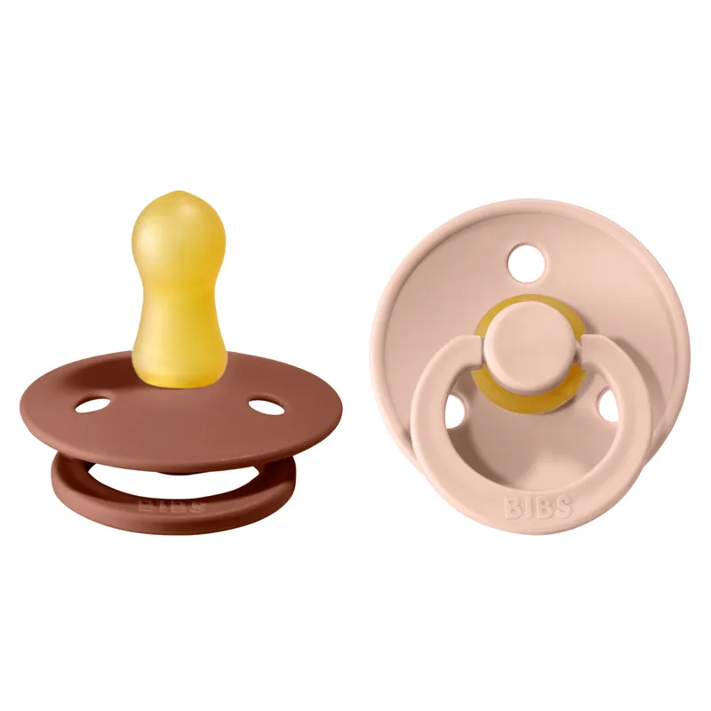 Bild 2 för BIBS napp Colour 2-pack 0-6 mån, woodchuck/blush