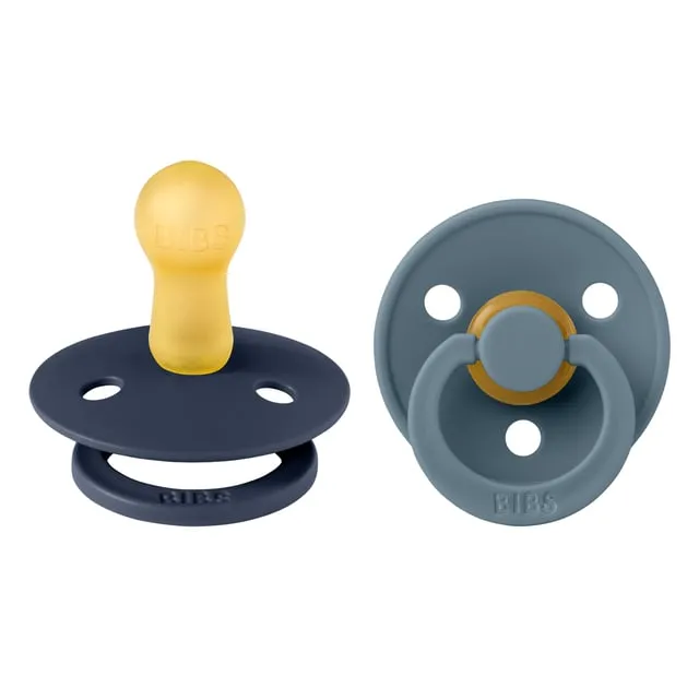 Alternativ bild 0 för BIBS napp Colour 2-pack 6-18 mån, deep space/petrol