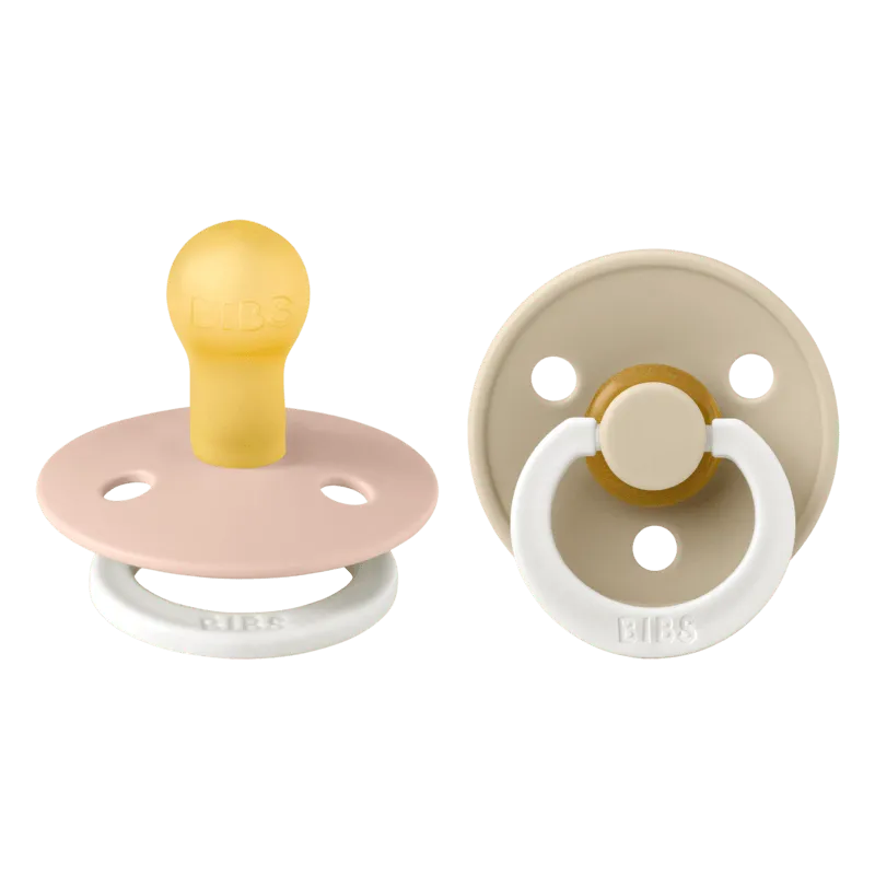 Bild 1 för BIBS napp Colour Night 2-pack 0-6 mån, blush/vanilla night