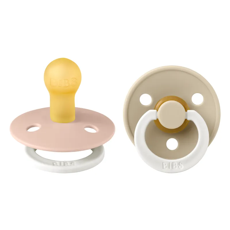 Bild 2 för BIBS napp Colour Night 2-pack 0-6 mån, blush/vanilla night