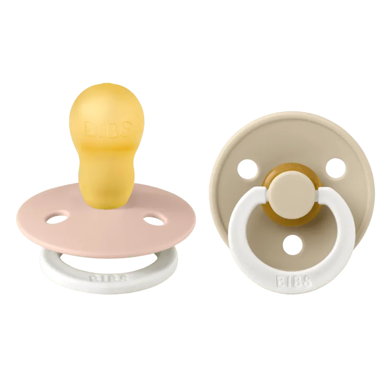 Bild 1 för BIBS napp Colour Night 2-pack 18+ mån, blush/vanilla night
