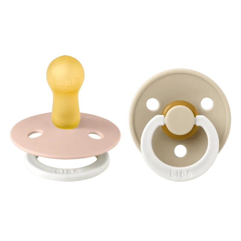 Bild 1 för BIBS napp Colour Night 2-pack 6-18 mån, blush/vanilla night